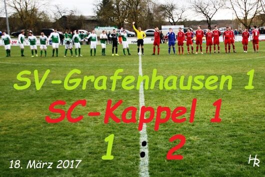 SV-Grafenhausen vs. SC-Kappel 1 - 1:2
