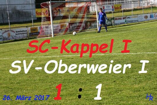SC-Kappel vs. SV Oberweier 1 - 1:1